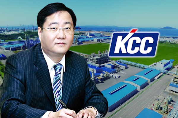 KCC 실리콘과 도료로 건설 불황 이겨냈다, 정몽진 '고부가 소재'와 '친환경 혁신기술' 집중 