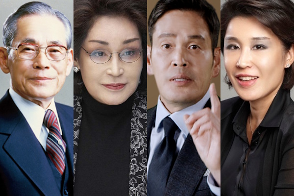 한국 유통업계 핵심 축 범삼성가 신세계그룹, 이병철 막내딸 이명희의 가족과 혼맥 