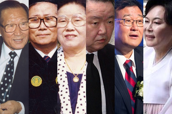 재계의 오뚝이 HL그룹, 정주영의 첫째 동생 정인영의 가계와 혼맥