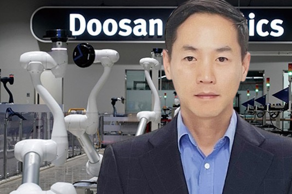 두산로보틱스 제조로봇에서 휴머노이드로, '오너 일가' 박인원 안정적 수익구조 위해 인수합병 만지작
