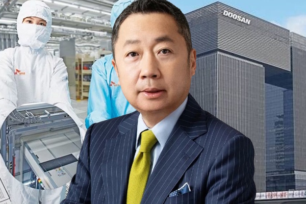 두산 반도체 수직계열화 위해 SK실트론 필요하지만 문제는 돈, 박정원 위기 트라우마 극복했나 